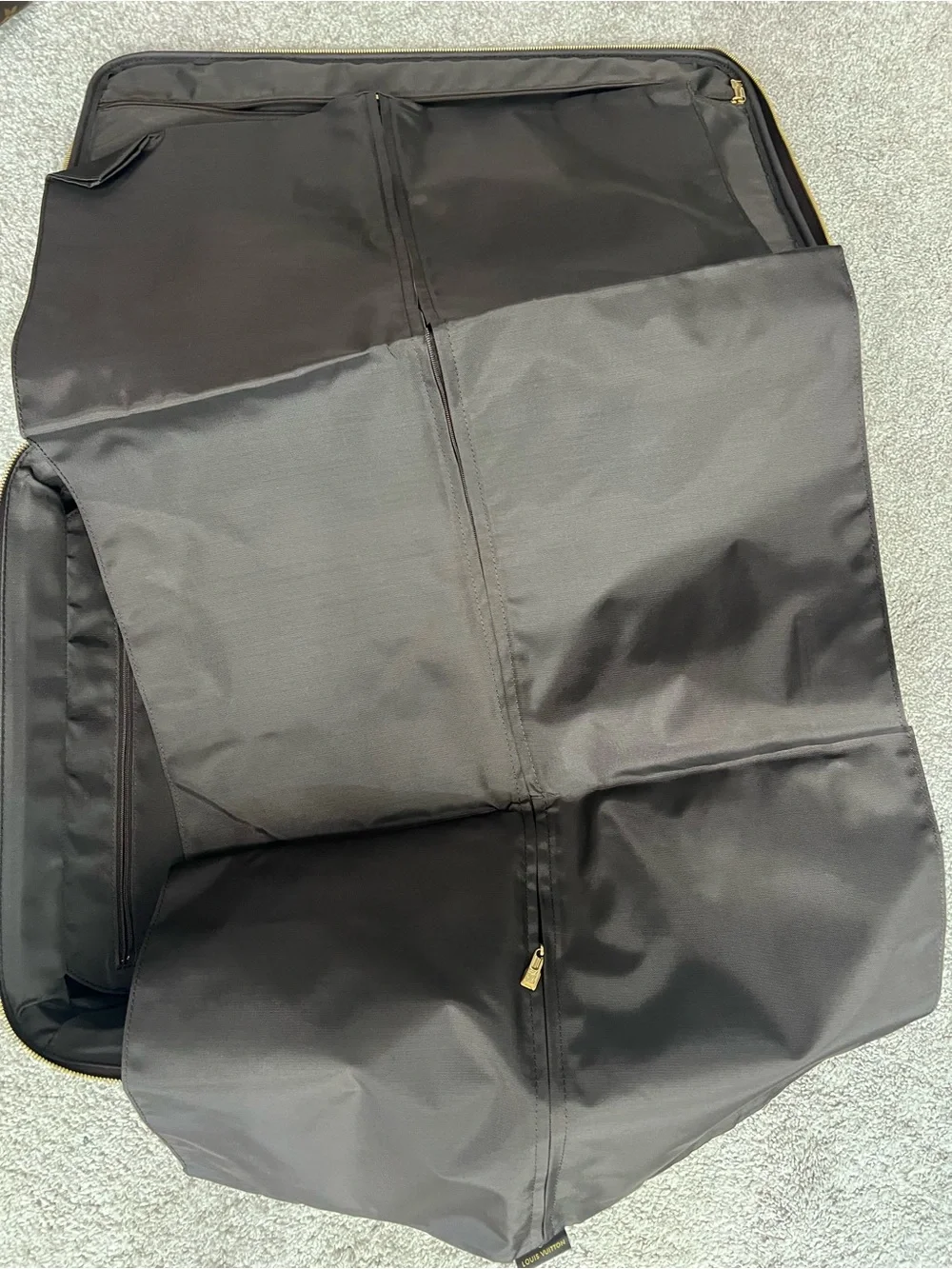 Louis Vuitton Damier Ebene Pegase 50 with hanger, garment bag etc